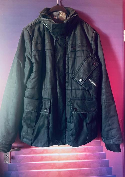 Super gave en stevige jas van G-star maat XL nu voor 65€, Kleding | Heren, Jassen | Winter, Gedragen, Maat 56/58 (XL), Zwart, Ophalen of Verzenden