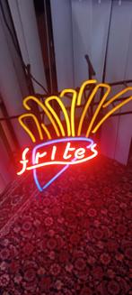 Neon frites ornament, Verzamelen, Ophalen, Gebruikt