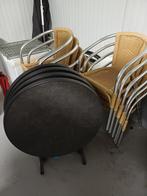 bistro set, Tuin en Terras, Ophalen, Bijzettafel, Meer dan 8 zitplaatsen, Aluminium