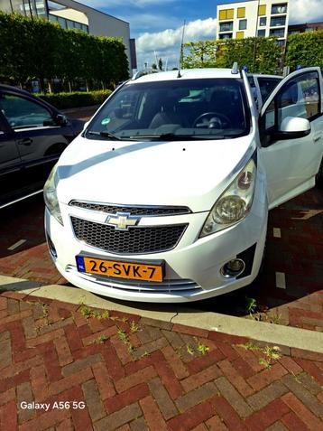 Chevrolet Spark 1.0 Bifuel bj 2011 Wit beschikbaar voor biedingen