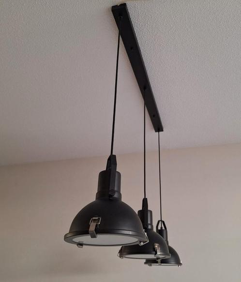 Hanglamp, Huis en Inrichting, Lampen | Hanglampen, Zo goed als nieuw, Minder dan 50 cm, Metaal, Ophalen