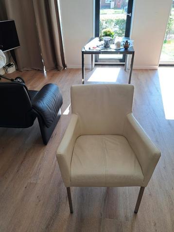 Lederen Eetkamerstoelen - 4 stuks beschikbaar voor biedingen