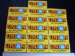 16x sticker union logo da's pas fietsen! geel, Verzamelen, Verzenden, Zo goed als nieuw, Merk