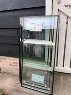 Dubbel glas 930 x 430 mm met wienersprosse 30 mm, Doe-het-zelf en Verbouw, Glas en Ramen, Ophalen, Gevelraam of Ruit, Minder dan 80 cm