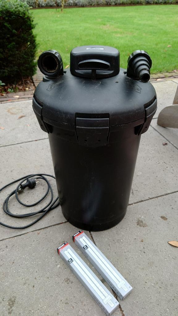 Vijverfilter-installatie - Pontec Pondopress 15000, Tuin en Terras, Vijver-toebehoren, Gebruikt, Vijverfilter, Ophalen