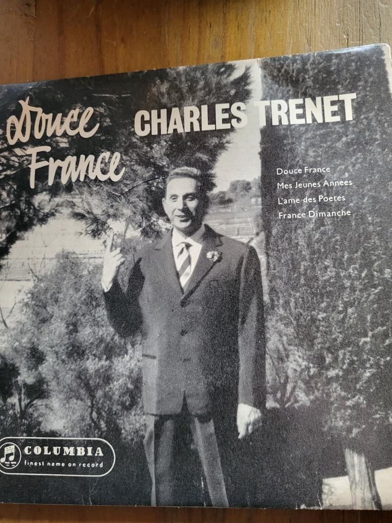 Charles Trenet - Douce France Single, Ophalen of Verzenden