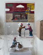 Oud lemax verlicht figuurset catch of the day, Ophalen of Verzenden