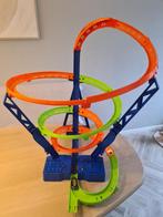 Hot Wheels Actie Spiral Speed Crash baanset, Racebaan, Ophalen of Verzenden, Zo goed als nieuw, Hot Wheels