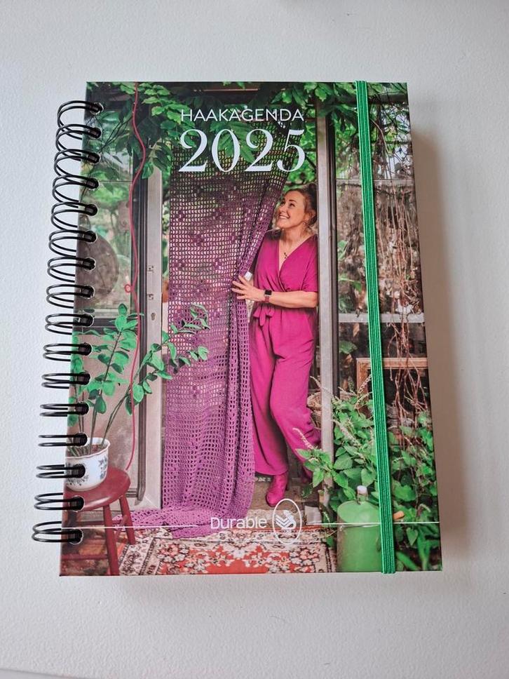 Elke Wellens - Durable Haakagenda (2025- ongebruikt), Boeken, Kunst en Cultuur | Fotografie en Design, Zo goed als nieuw, Overige onderwerpen