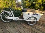 Fietsfabriek Bakfiets wit - niet electrisch - opknapper, Ophalen, Gebruikt, 4 kinderen of meer, Fietsfabriek