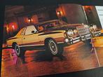 Brochure Dodge Charger 1977 USA, Ophalen of Verzenden, Zo goed als nieuw, Overige merken