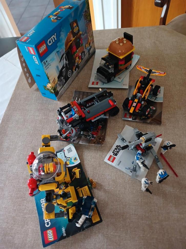 Lego nrs  :60404   _   42101   _  42084  _   32090., Kinderen en Baby's, Speelgoed | Duplo en Lego, Zo goed als nieuw, Lego, Ophalen of Verzenden