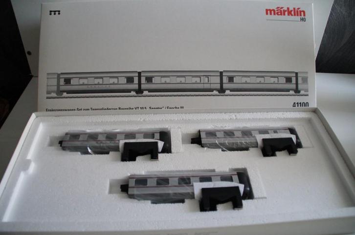 marklin 41100, Hobby en Vrije tijd, Modeltreinen | H0, Zo goed als nieuw, Wagon, Wisselstroom, Märklin, Analoog, Ophalen