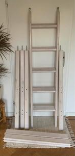 FLEXA Classic - Poten en schuine ladder voor hoogslaper!!!, Ophalen of Verzenden, Gebruikt, Hoogslaper