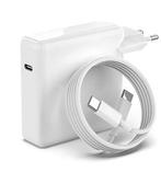 USB-C 100W Oplader voor Apple Macbook Pro/Air EU Adapter, Computers en Software, Laptop-opladers, Ophalen of Verzenden, Zo goed als nieuw