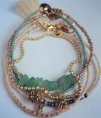 Sieradenset 5 armbandjes, Sieraden, Tassen en Uiterlijk, Armbanden, Ophalen of Verzenden, Nieuw, Overige kleuren, Overige materialen