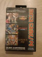 Revenge of Shinobi, Streets of Rage, Golden A, Spelcomputers en Games, Games | Sega, Avontuur en Actie, Gebruikt, 2 spelers, Ophalen of Verzenden