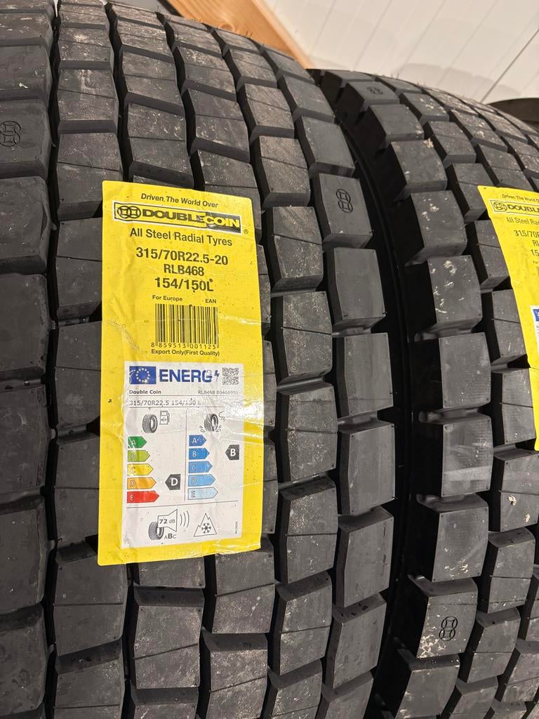 Nieuwe Double Coin 315/70R22.5 trek-asbanden, Ophalen, Nieuw, Universele onderdelen