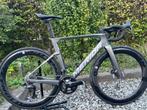Merida Reacto 8000 + powermeter + Di2 + tubeless, Carbon, Heren, 49 tot 53 cm, Zo goed als nieuw