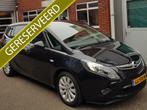 Opel Zafira Tourer 1.4 T 7Pers Leder PanoDak Navi Trekhaak, Auto's, Opel, Gebruikt, 4 cilinders, 7 stoelen, Zwart