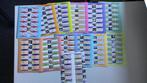 Provincievelletjes 13x€4,68=€60,84 nominaal, Verzenden, Postfris