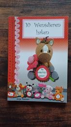 10 Wensdieren haken, Anja Toonen, Hobby en Vrije tijd, Breien en Haken, Ophalen of Verzenden, Zo goed als nieuw, Haken, Patroon of Boek
