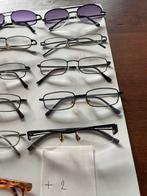 Leesbrillen + Zonnebrillen op Sterkte - 11 stuks, Overige merken, Gebruikt, Overige kleuren, Ophalen of Verzenden