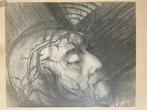Jezus Christus Litho jaren '30 - dat is 100 jaar OUD!, Antiek en Kunst, Ophalen of Verzenden
