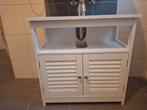Wastafelkast wit met deurtjes, Ophalen, 50 tot 100 cm, Zo goed als nieuw, Minder dan 100 cm