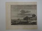 Gravure Franeker van Schalsum te zien, graveur Dirk de Jong, Antiek en Kunst, Kunst | Etsen en Gravures, Verzenden
