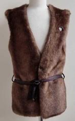 Vingino bruine (namaak-) bont hes mt. 176 (16), Kinderen en Baby's, Kinderkleding | Maat 176, Meisje, Trui of Vest, Ophalen of Verzenden