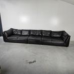 Vintage modulaire bank Leolux, leer, Ophalen of Verzenden