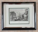 1860 gravure Venetië Italië, Antiek en Kunst, Ophalen of Verzenden