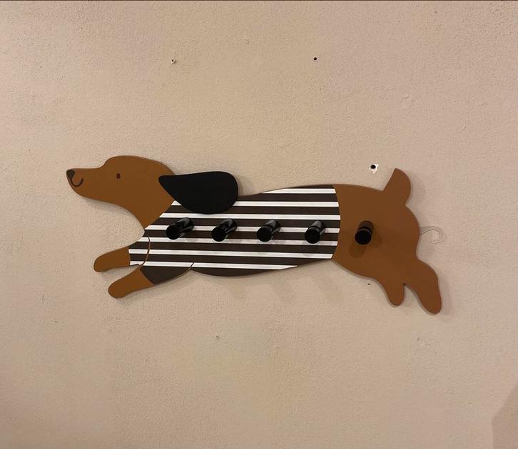 Tekkel Kapstok - Leuke Kinderkamer Decoratie, Kinderen en Baby's, Kinderkamer | Inrichting en Decoratie, Nieuw, Kapstokje, Ophalen of Verzenden