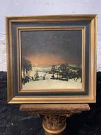 Reproductie achikderij De Saedeleer Winter in Vlaanderen, Ophalen of Verzenden