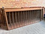 Stalen hekwerk incl. poortdelen, Tuin en Terras, Tuinhekken en Hekwerk, Ophalen, Zo goed als nieuw, IJzer, Sierhekwerk