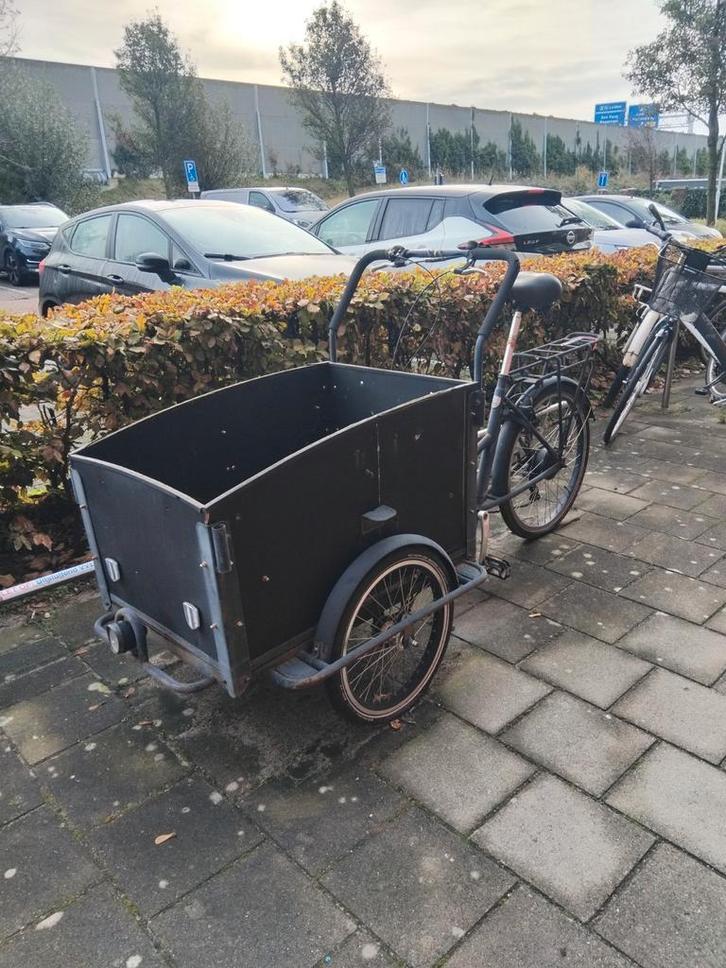 TROY (elektrische) bakfiets, Fietsen en Brommers, Fietsen | Bakfietsen, Gebruikt, Overige merken, Goederen, Ophalen