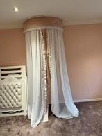 Mooie Klamboe en gordijnen met oudroze Details, Ophalen, Zo goed als nieuw, Klamboe
