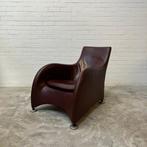 Leren design fauteuil Montis Loge Gerard van den Berg stoel, Huis en Inrichting, Ophalen, Gebruikt, 75 tot 100 cm