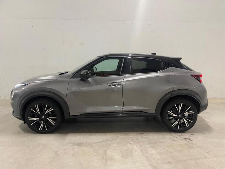 Nissan Juke 1.0 DIG-T N-Design Aut. Nav. 360cam Leer, Auto's, Nissan, Bedrijf, Te koop, Juke, 360° camera, ABS, Achteruitrijcamera