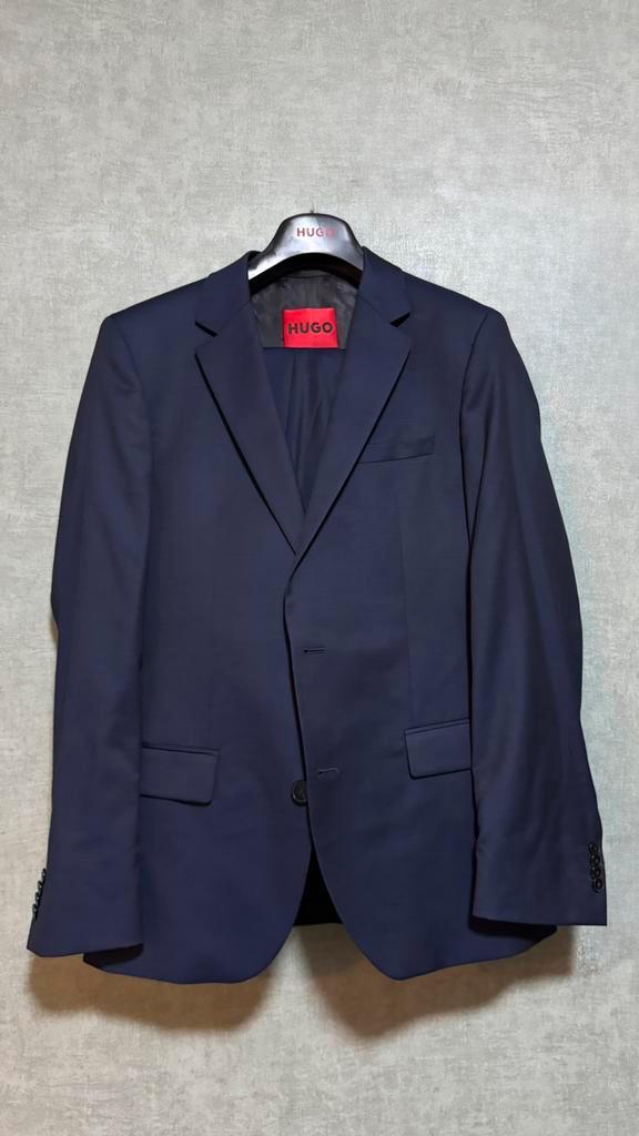 Hugo Boss Pak – Klassiek & Elegant, Kleding | Heren, Kostuums en Colberts, Zo goed als nieuw, Blauw, Ophalen of Verzenden