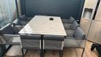 Tuinset Monaco - Staal & Polywood - 10 Persoons, Tuin en Terras, Tuinsets en Loungesets, Ophalen, Kunststof, Eettafel, Meer dan 8 zitplaatsen