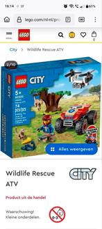 Lego 60300 Wildlife Rescue ATV  - nieuw in de doos-, Kinderen en Baby's, Speelgoed | Duplo en Lego, Ophalen of Verzenden, Nieuw