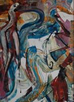 Jan te Wierik origineel schilderijen.53 x 71 cm., Ophalen