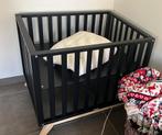 Bopita Lynn box zwart/naturel, Ophalen, Zo goed als nieuw, Rechthoekig, In hoogte verstelbaar