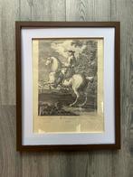 18e eeuw Riddinger paard prent (2x) Le Galop & Parade litho, Verzenden