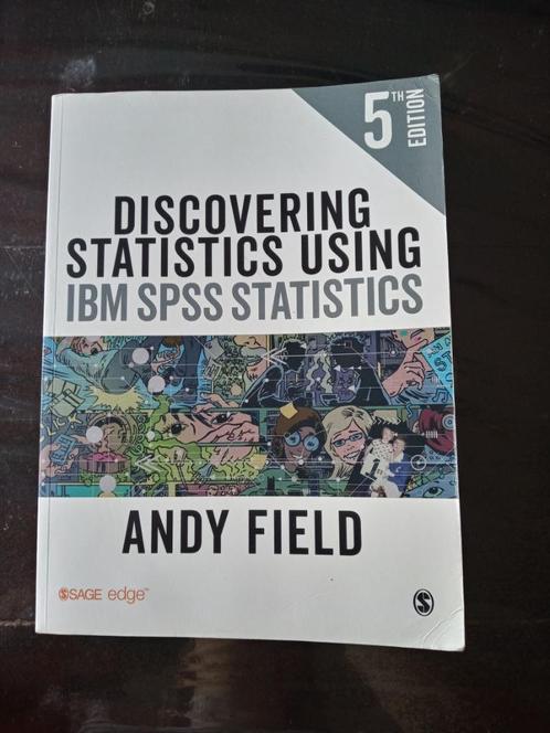Studieboek Discovering Statistics Using IBM SPSS Statistics, Boeken, Studieboeken en Cursussen, Gelezen, WO, Beta, Ophalen of Verzenden