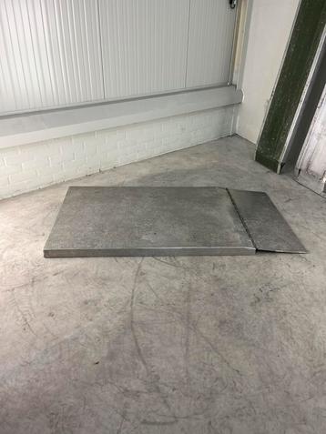 Drempel plaat / oprijplaat aluminium beschikbaar voor biedingen