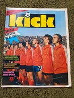 KICK WK'74 special Nederlands elftal - Johan Cruyff, Ophalen of Verzenden, Zo goed als nieuw, Ajax, Poster, Plaatje of Sticker