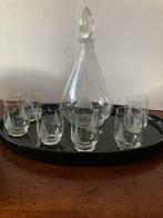 Kristallen Likeur/Whisky Set  Maastricht, Antiek en Kunst, Antiek | Glas en Kristal, Ophalen of Verzenden